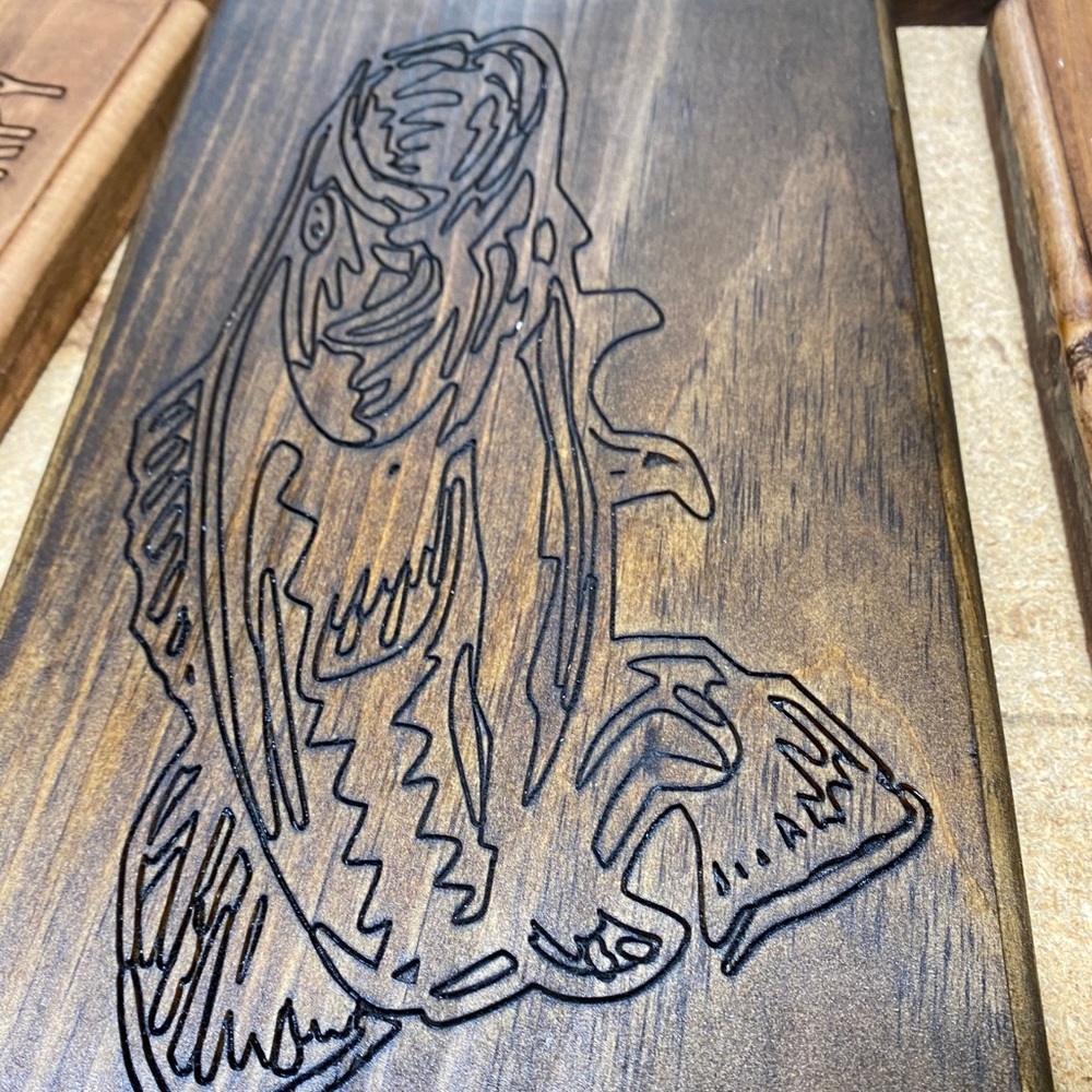 11”x6” wood sign wall art